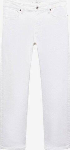 MANGO MAN Slim fit Jeans 'Jan' in White: front