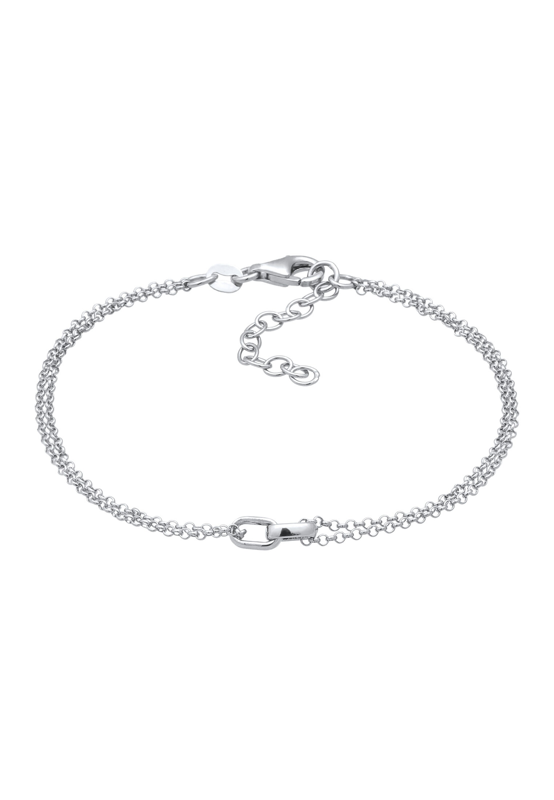 ELLI Armband in Silber: Vorderseite