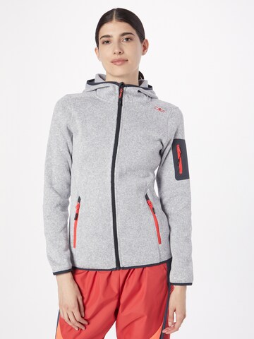 CMP Athletic fleece jacket in Grey: front