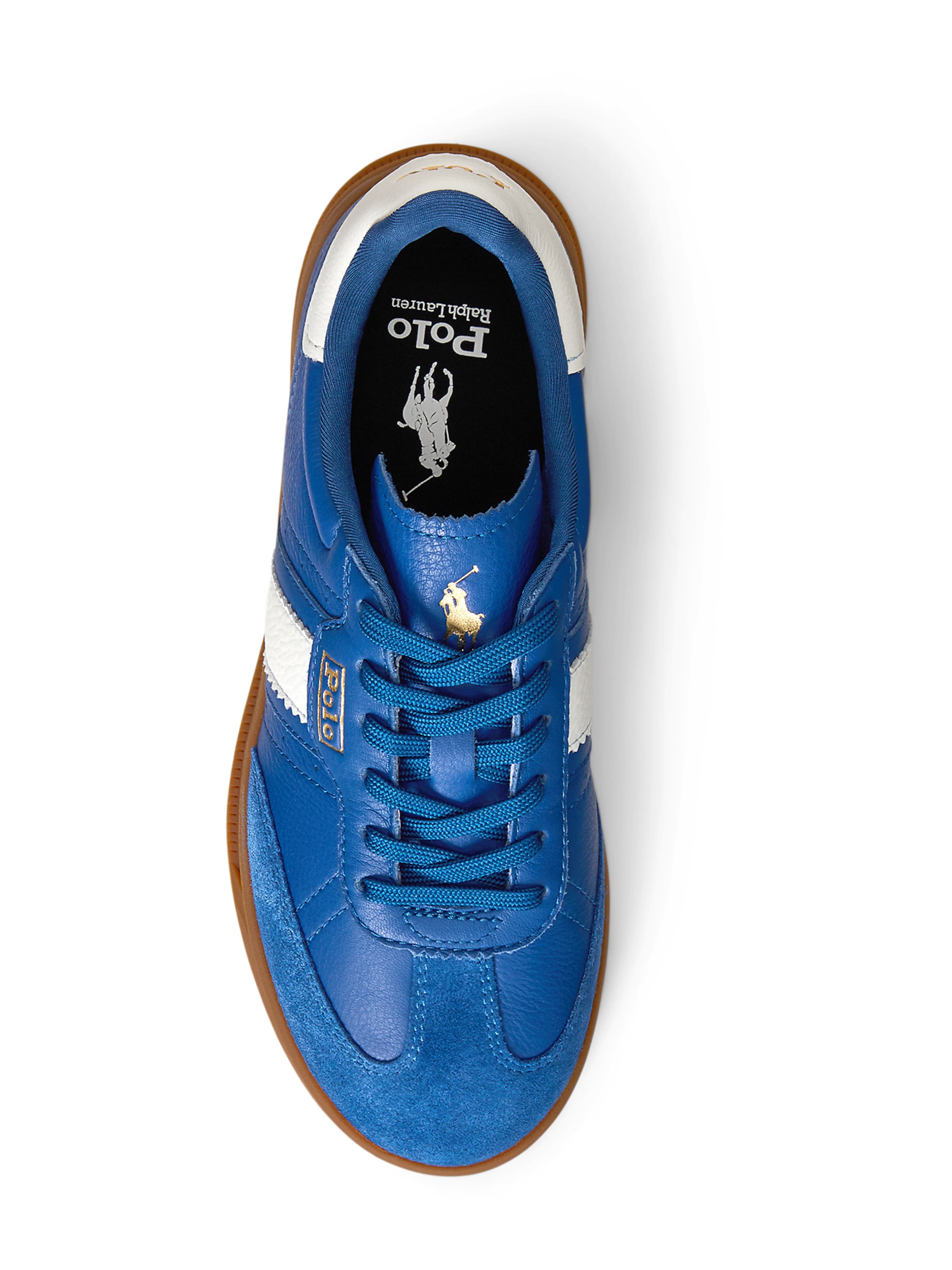 Baskets basses 'AERA' Polo Ralph Lauren en bleu