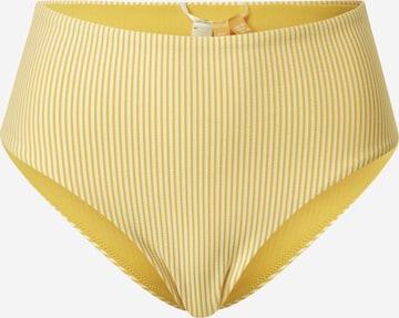 Superdry Bikini Bottoms in Yellow: front