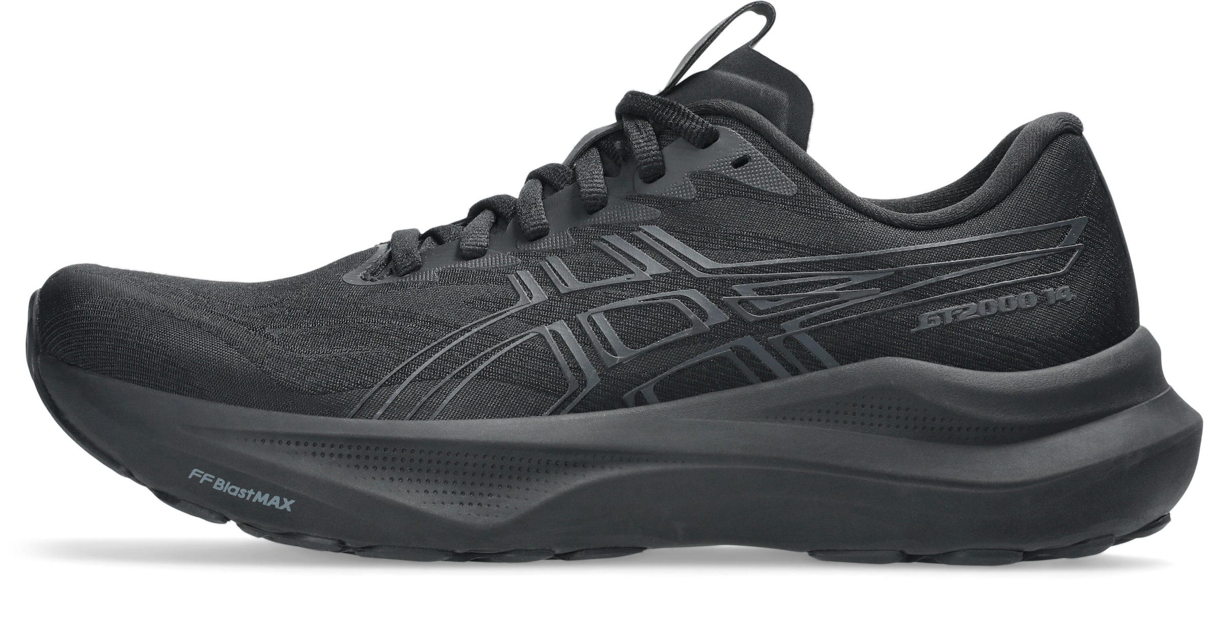 ASICS Running Shoes 'GT-2000 14' in Black: front