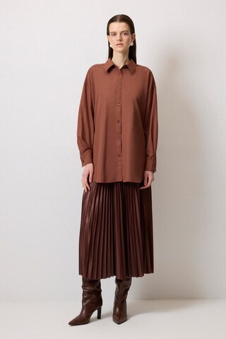 Touche Prive Blouse in Brown