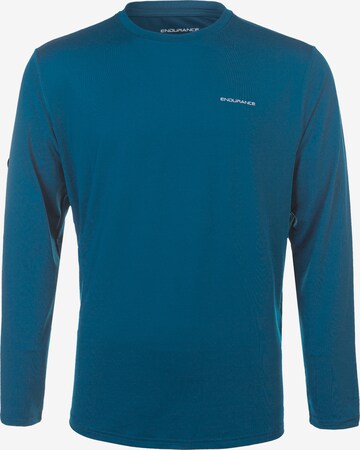 ENDURANCE Functioneel shirt 'Kulon' in Blauw: voorkant