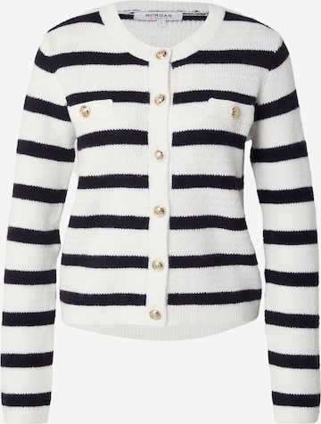 Morgan Вязаная кофта в Белый: спереди
