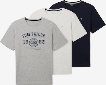 TOM TAILOR Shirt in Blauw: voorkant