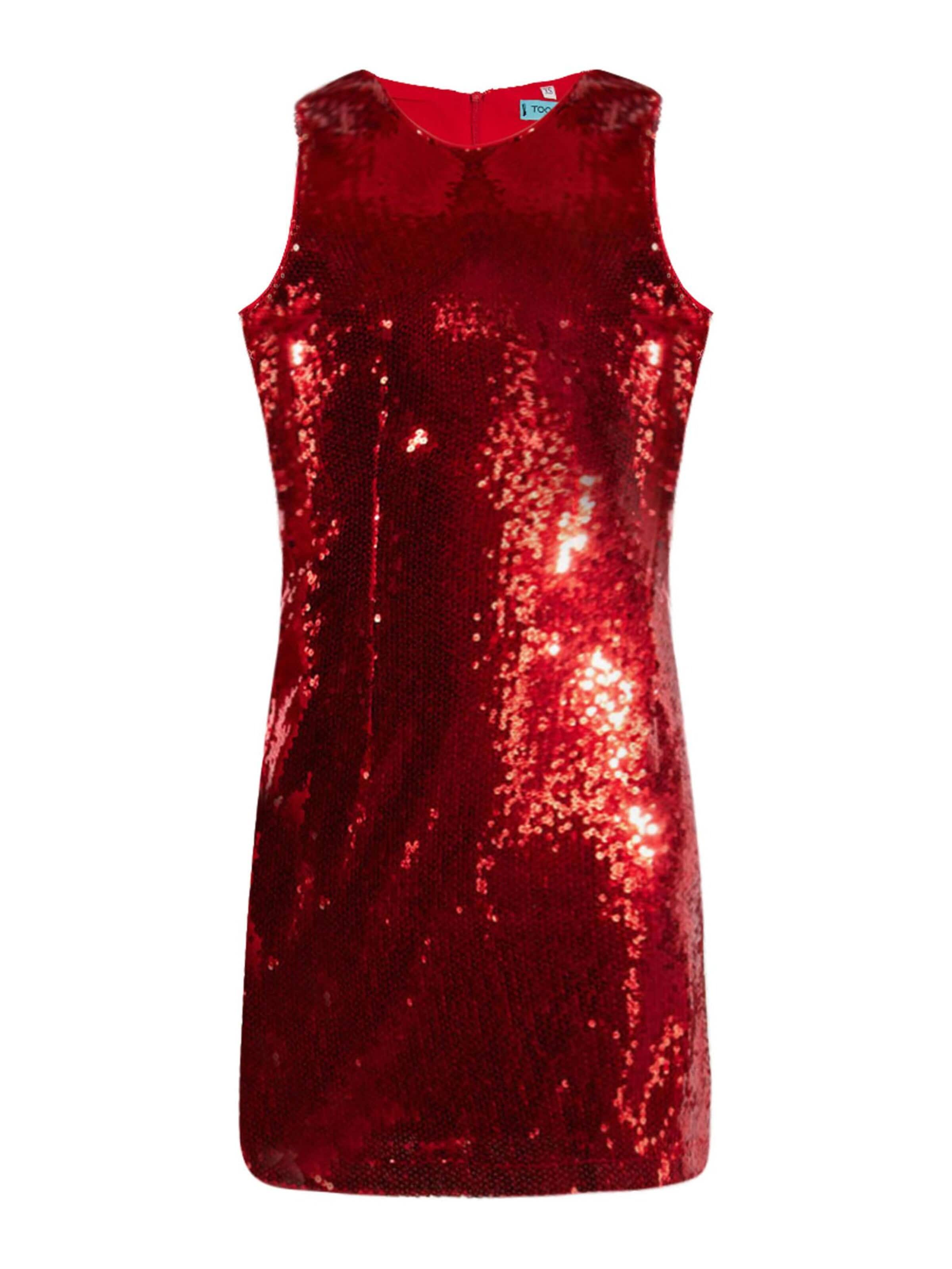 TOOche Dress 'New York' in Red: front