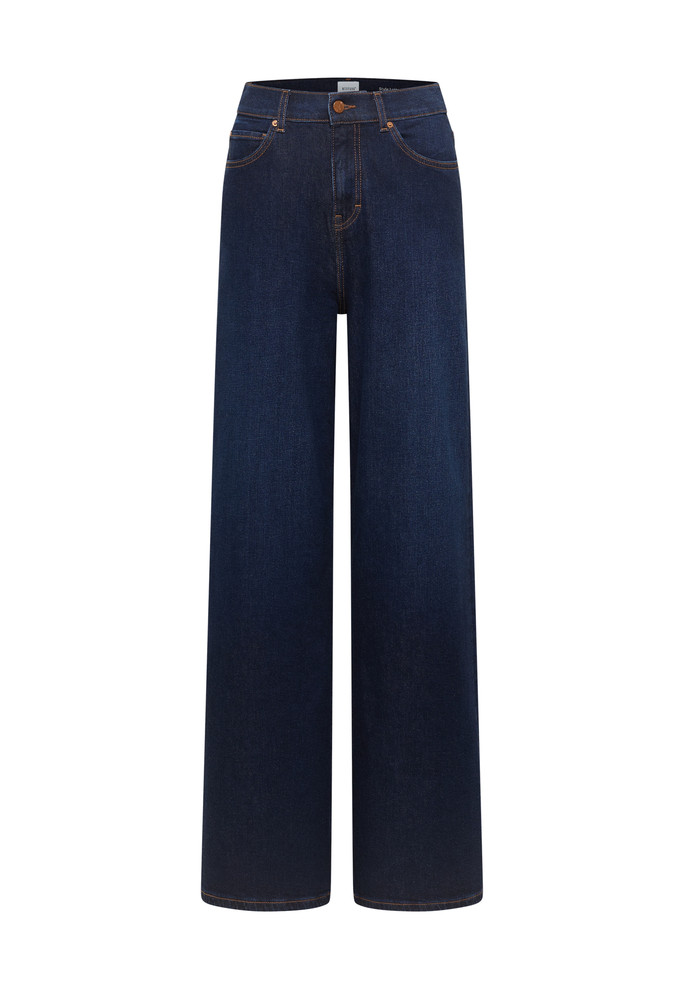 MUSTANG Wide Leg Jeans 'Luise' in Blau: Vorderseite