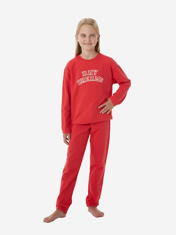 Pyjama ' Nightwear ' SCHIESSER en rouge
