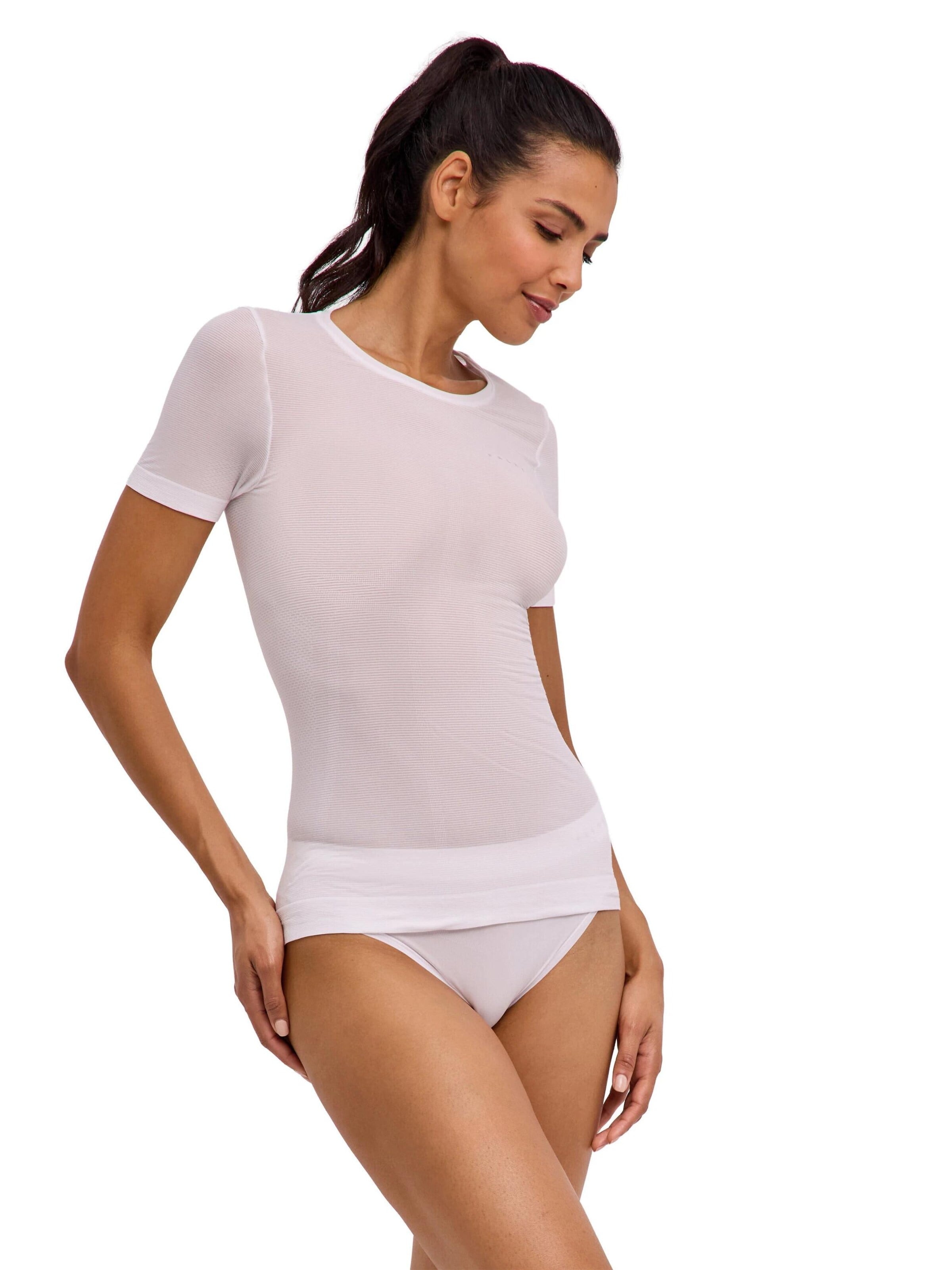 FALKE Base Layer‌‌ in Weiß: Vorderseite