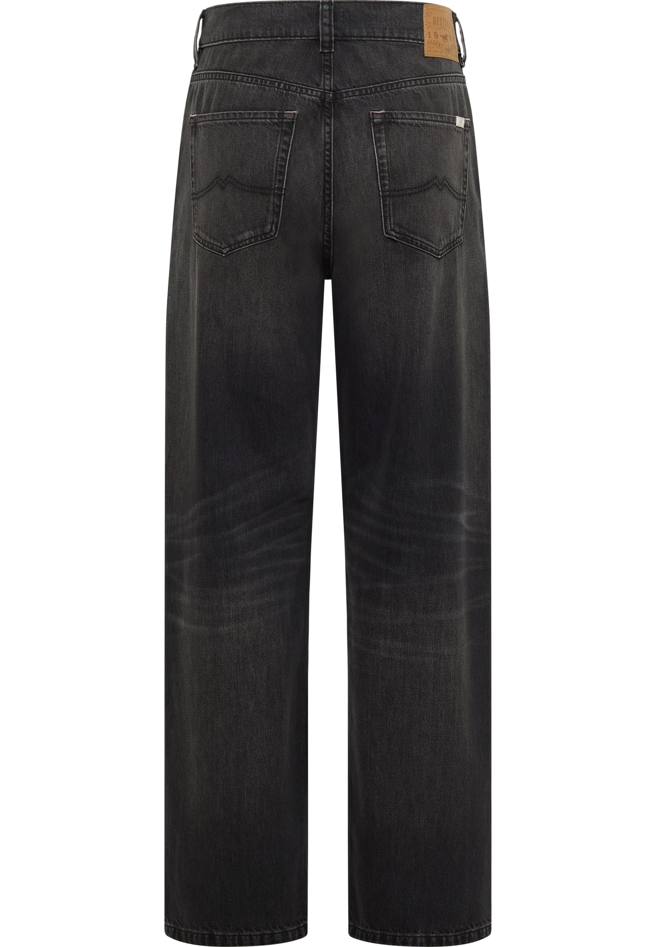 MUSTANG Loosefit Jeans in Schwarz