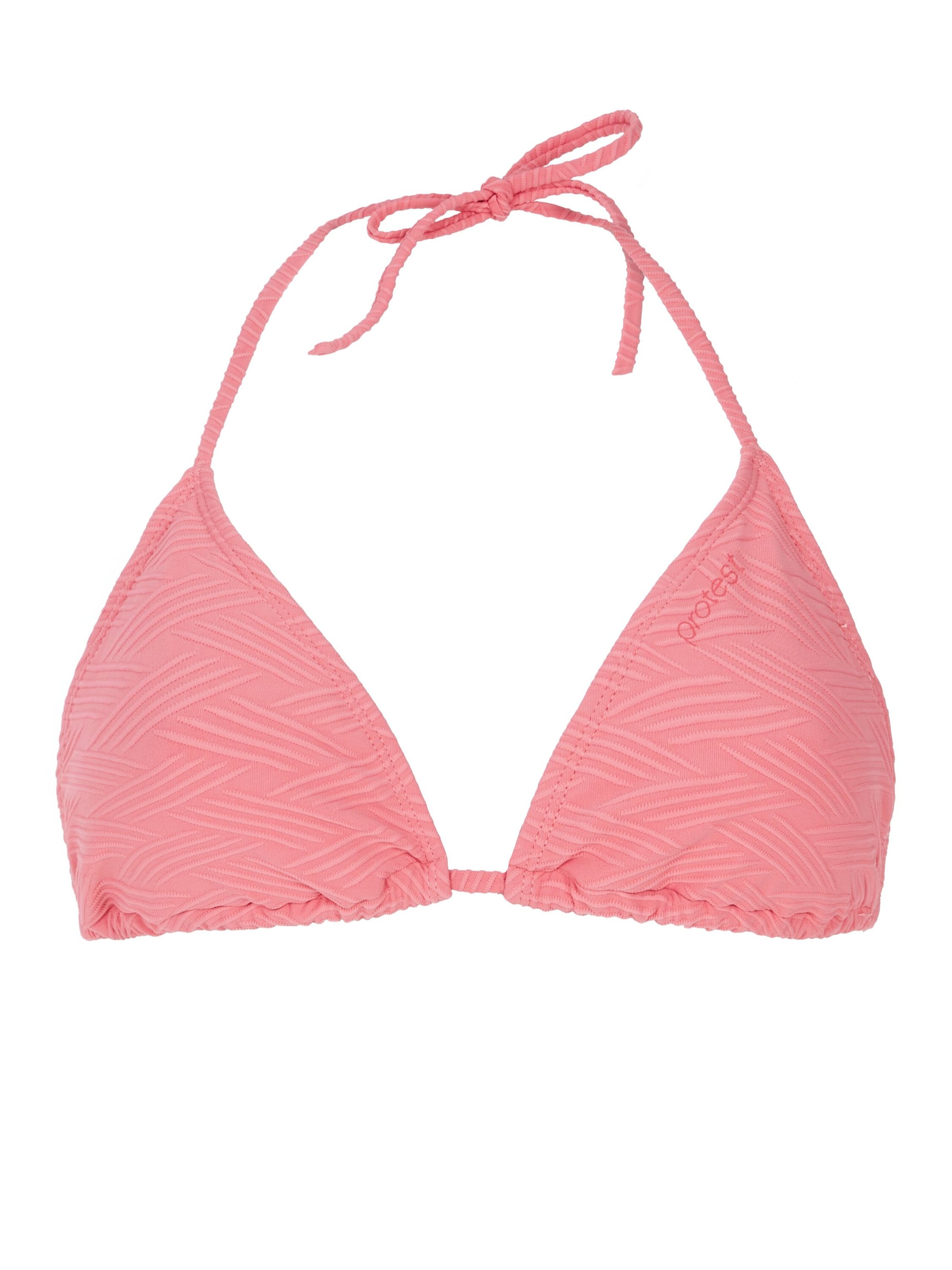 PROTEST Triangel Bikinitop 'MIXAle'‌‌‌‌‌‌‌ in Pink: Vorderseite