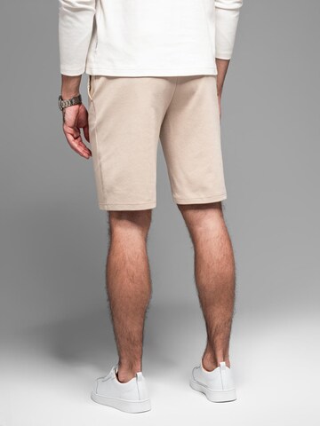 Ombre Slimfit Broek in Beige