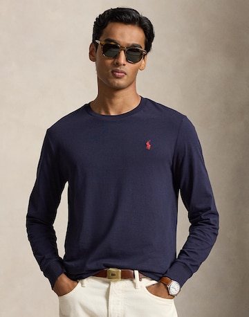 Coupe regular T-Shirt Polo Ralph Lauren en bleu : devant