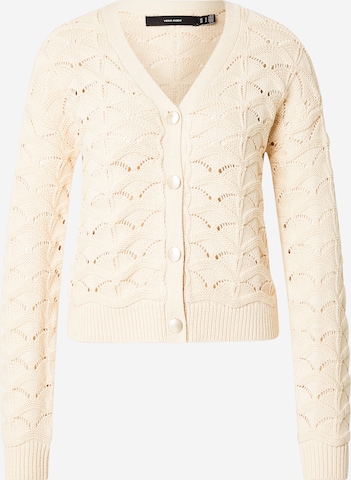 VERO MODA - Cárdigan 'VMINDIGO' en beige: frente