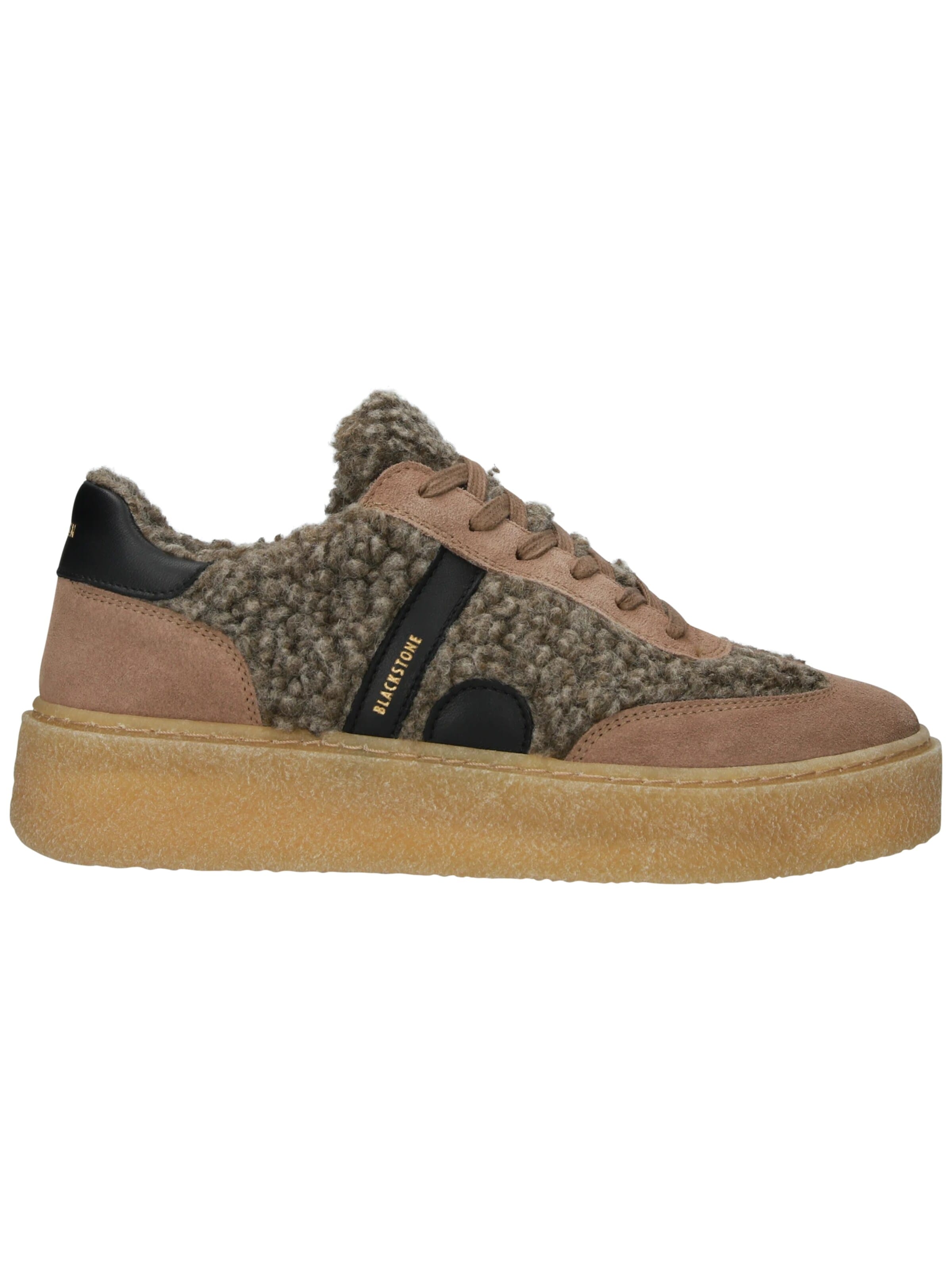 BLACKSTONE Sneakers laag 'Enjar Natuk EL423' in Beige: voorkant