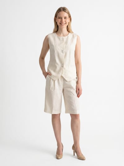 Viore Vest in S in Cream, Item view