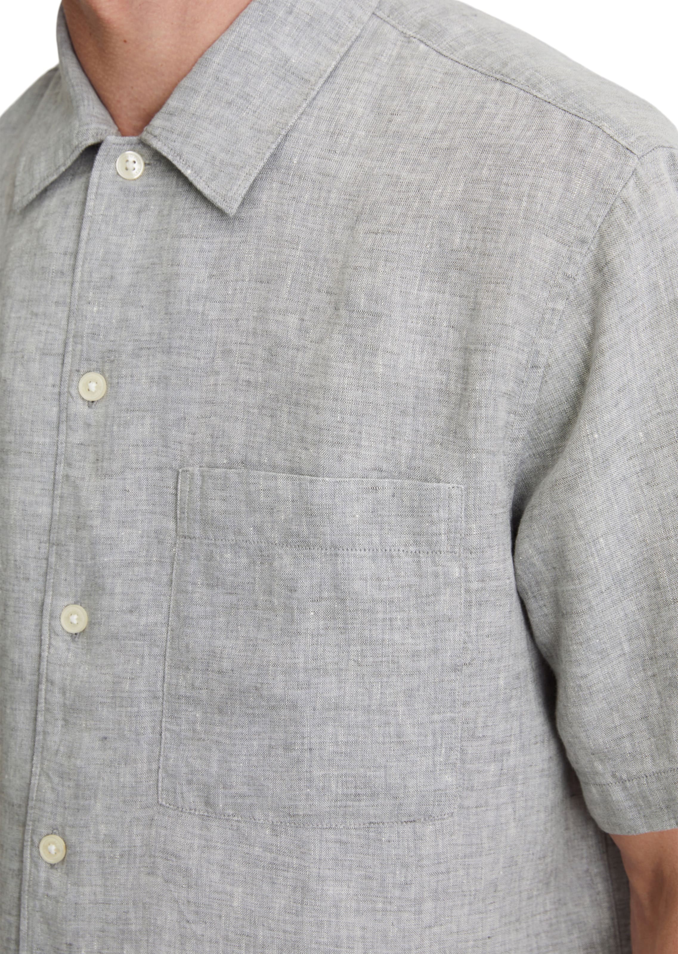 Marc O'Polo Regular Fit Hemd in Grau