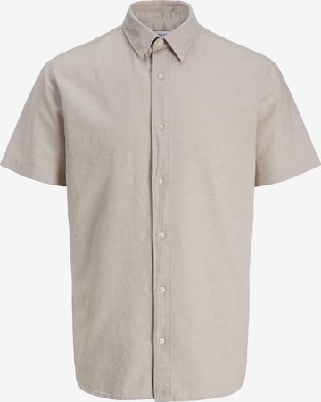 Chemise 'JJEBreeze' Jack & Jones Junior en gris : devant