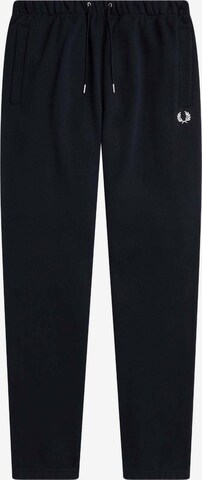 Fred Perry Regular Broek in Blauw: voorkant