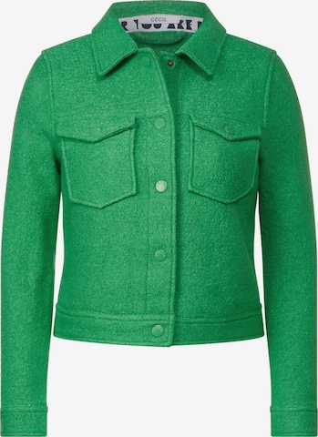 CECIL Between-Season Jacket in Green: front