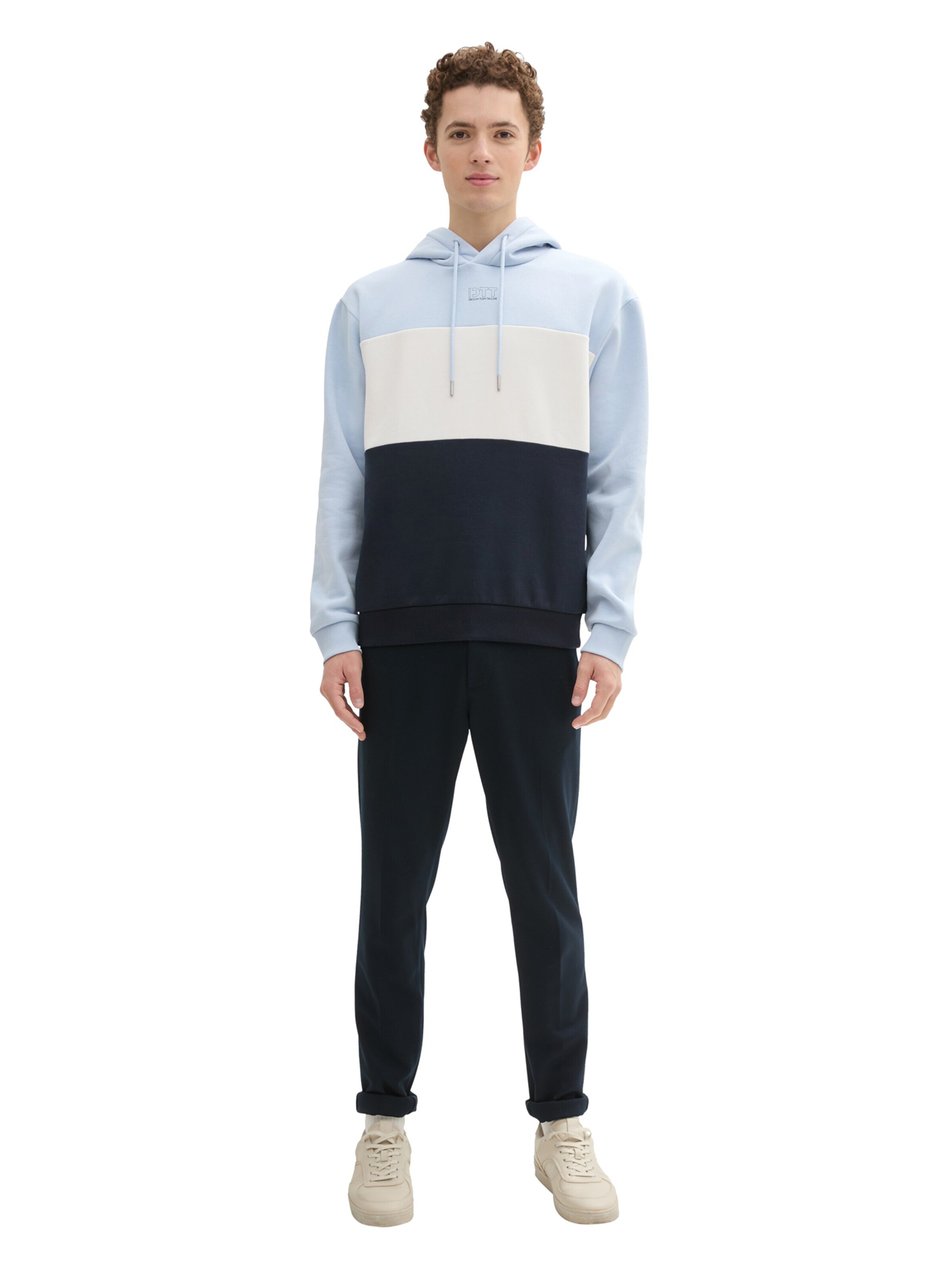 TOM TAILOR DENIM Sweatshirt in Blue