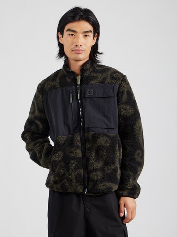Volcom Fleecejacke 'ZEPHYR' in Grün: Vorderseite