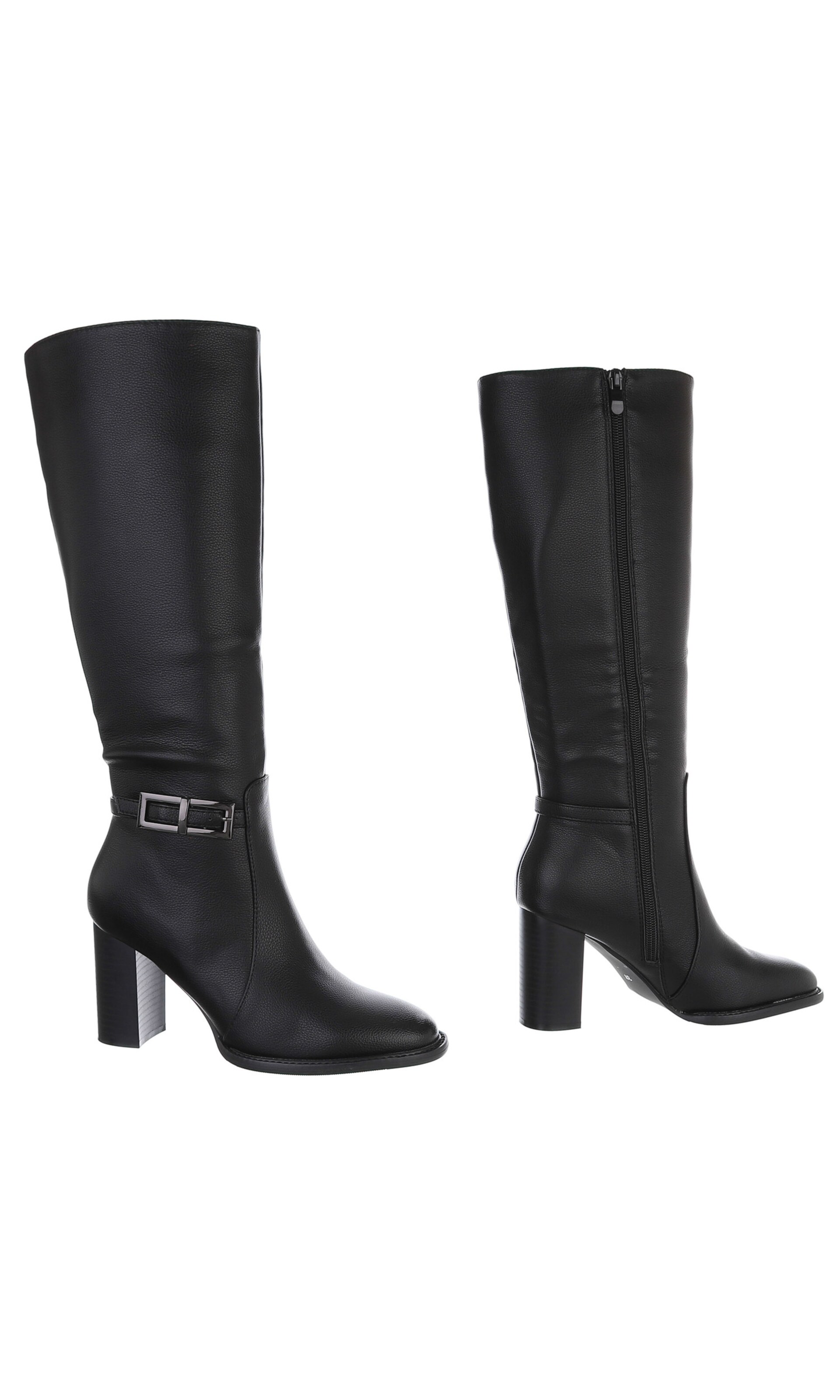 Ital-Design Stiefel in Schwarz