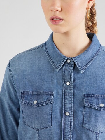 GUESS Bluse 'Kendall' in Blau