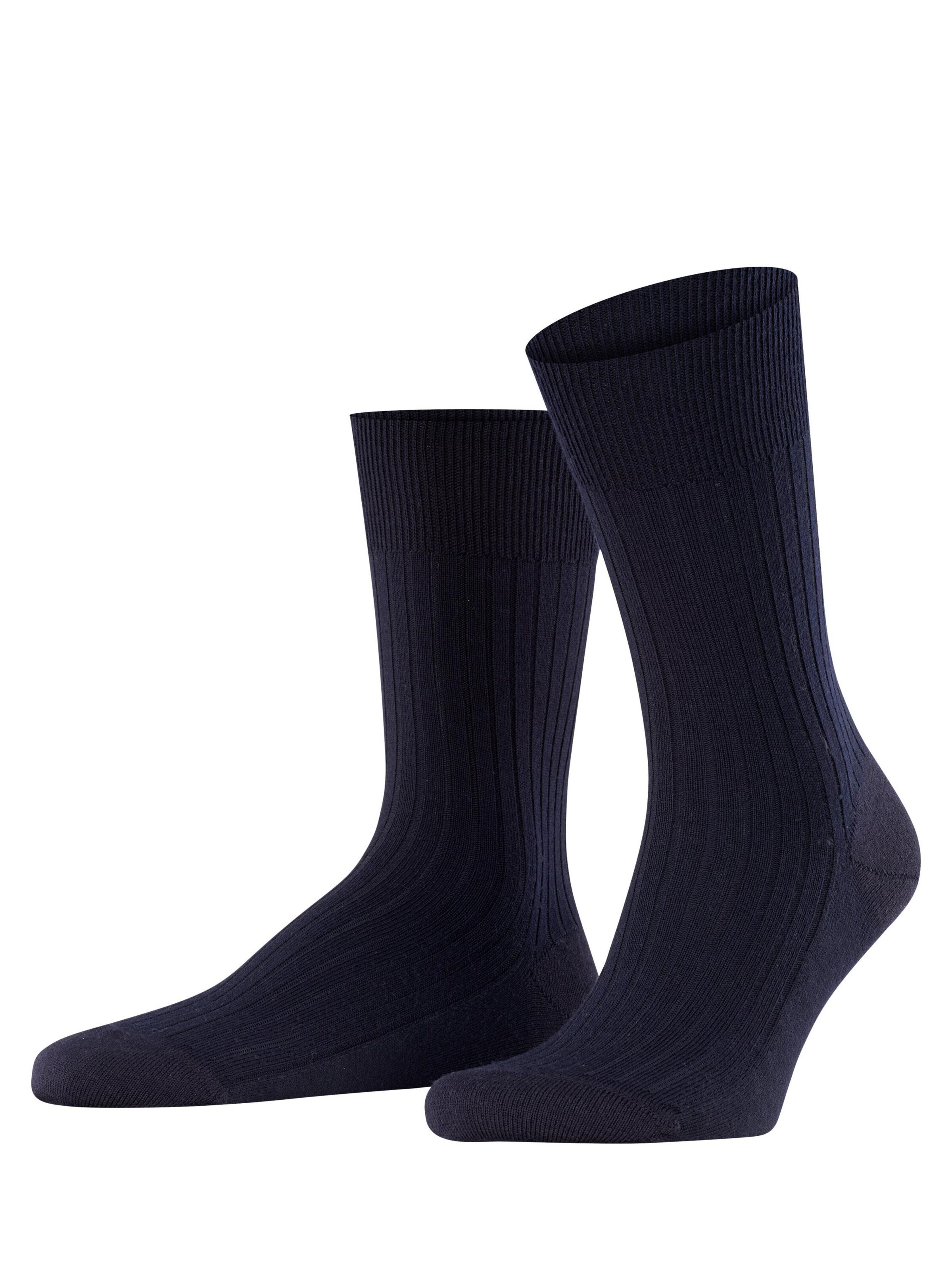 FALKE Socks 'Bristol Pure' in Blue: front