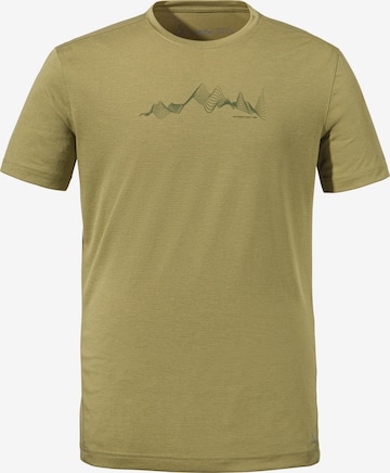 T-Shirt fonctionnel 'Circ Sulten' Schöffel en vert : devant
