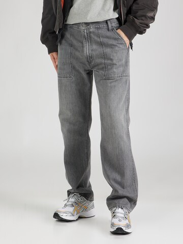 regular Jeans '555™ Relaxed Straight Utility' di LEVI'S ® in blu: frontale