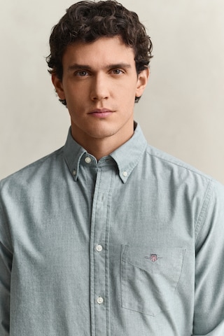 GANT Regular fit Business Shirt in Green