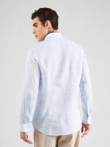 Michael Kors Slim Fit Hemd in Blau