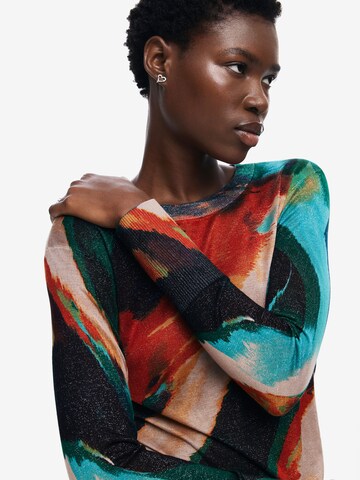 Pull-over Desigual en mélange de couleurs