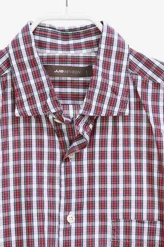 JJB BENSON Button Up Shirt in L in Red