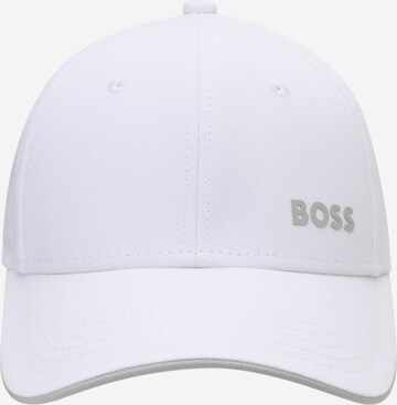 Cappello da baseball di BOSS in bianco