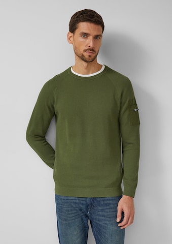 s.Oliver Trui in Groen: voorkant