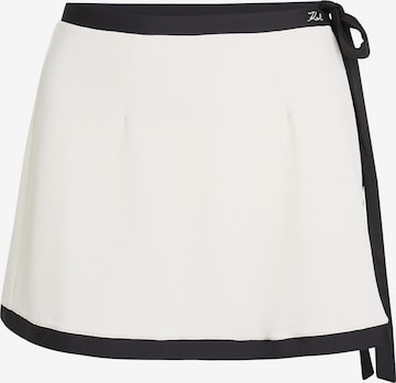 Karl Lagerfeld Rantahuivi värissä beige: etupuoli