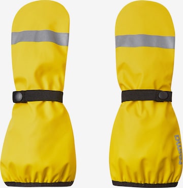 Reima Regenhandschuhe 'Puro' in Gelb: Vorderseite