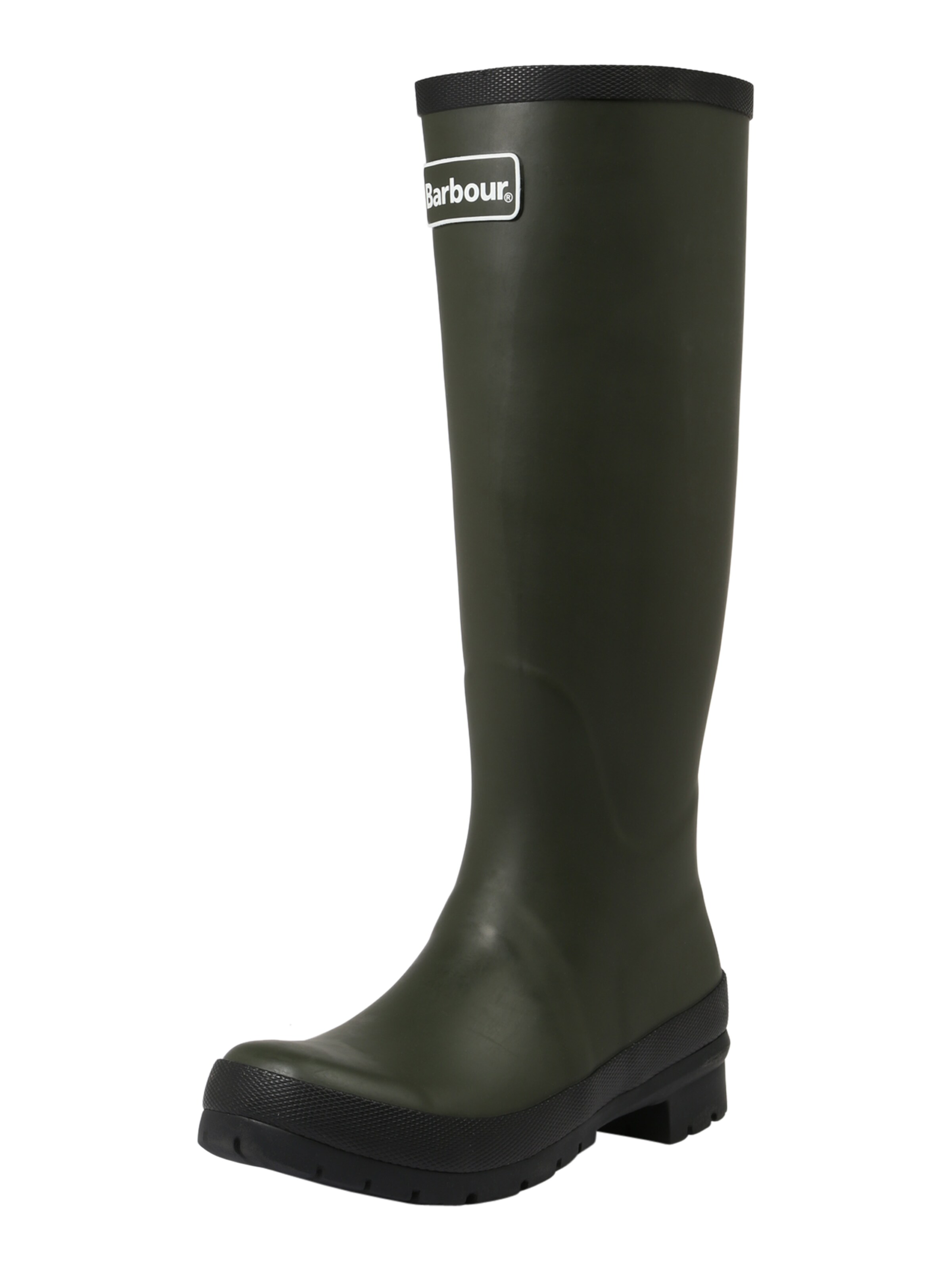 Bottes en caoutchouc 'Abbey' Barbour en vert : devant