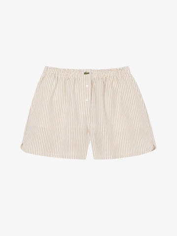 LACOSTE Regular Shorts in Beige