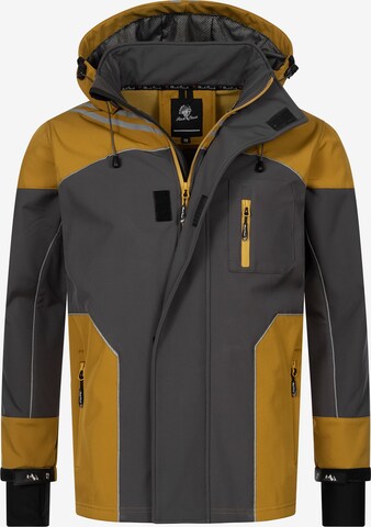 Rock Creek Outdoorjacke in Grau: predná strana