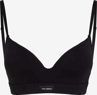 Karl Lagerfeld Bra 'ESSENTIAL' in Black / White, Item view