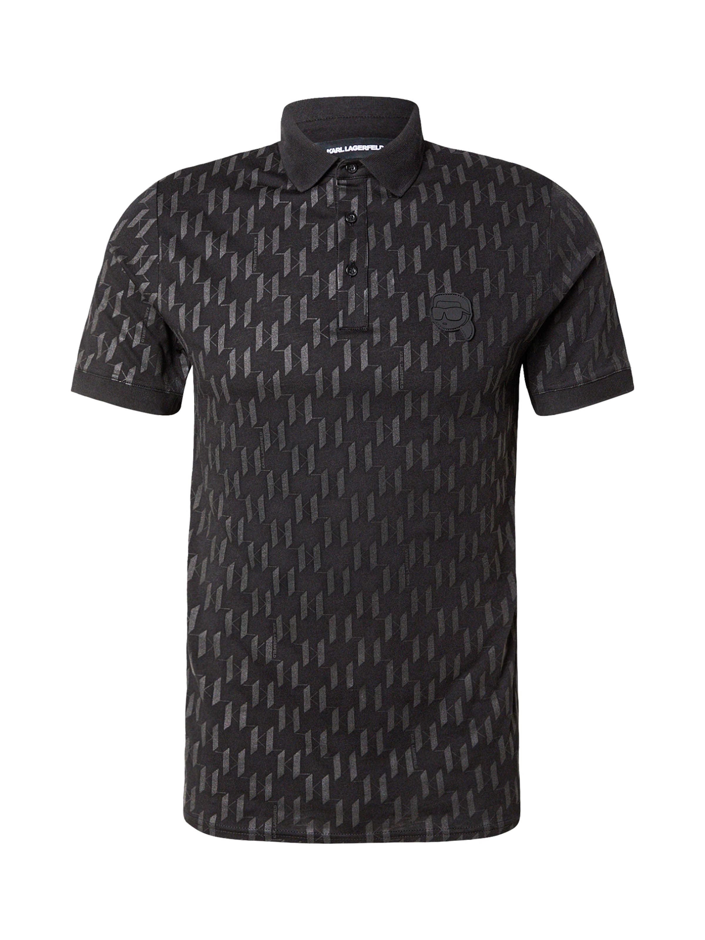antracit / fekete Karl Lagerfeld Póló, Termék nézet