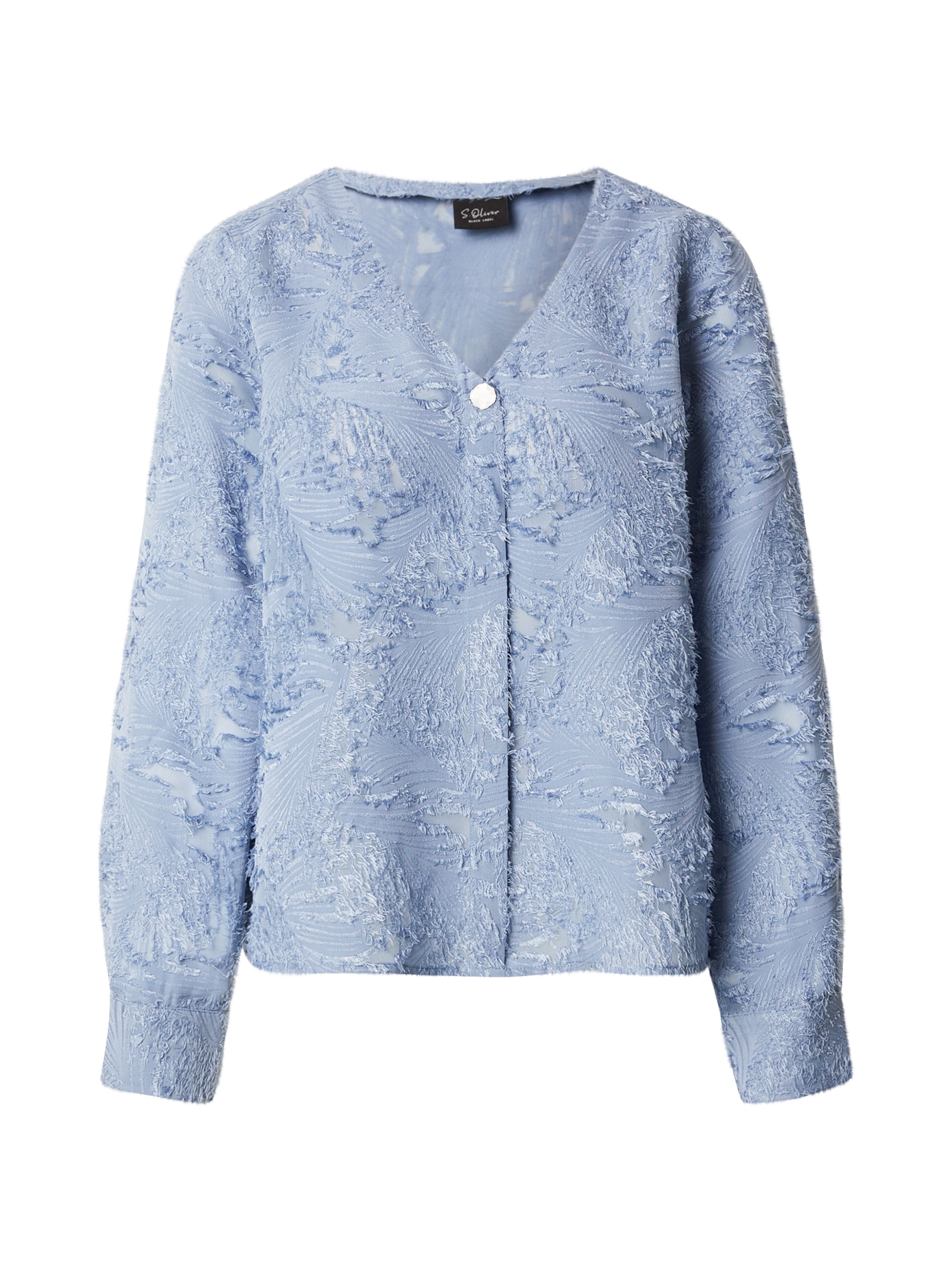 s.Oliver Блуза в синьо: отпред