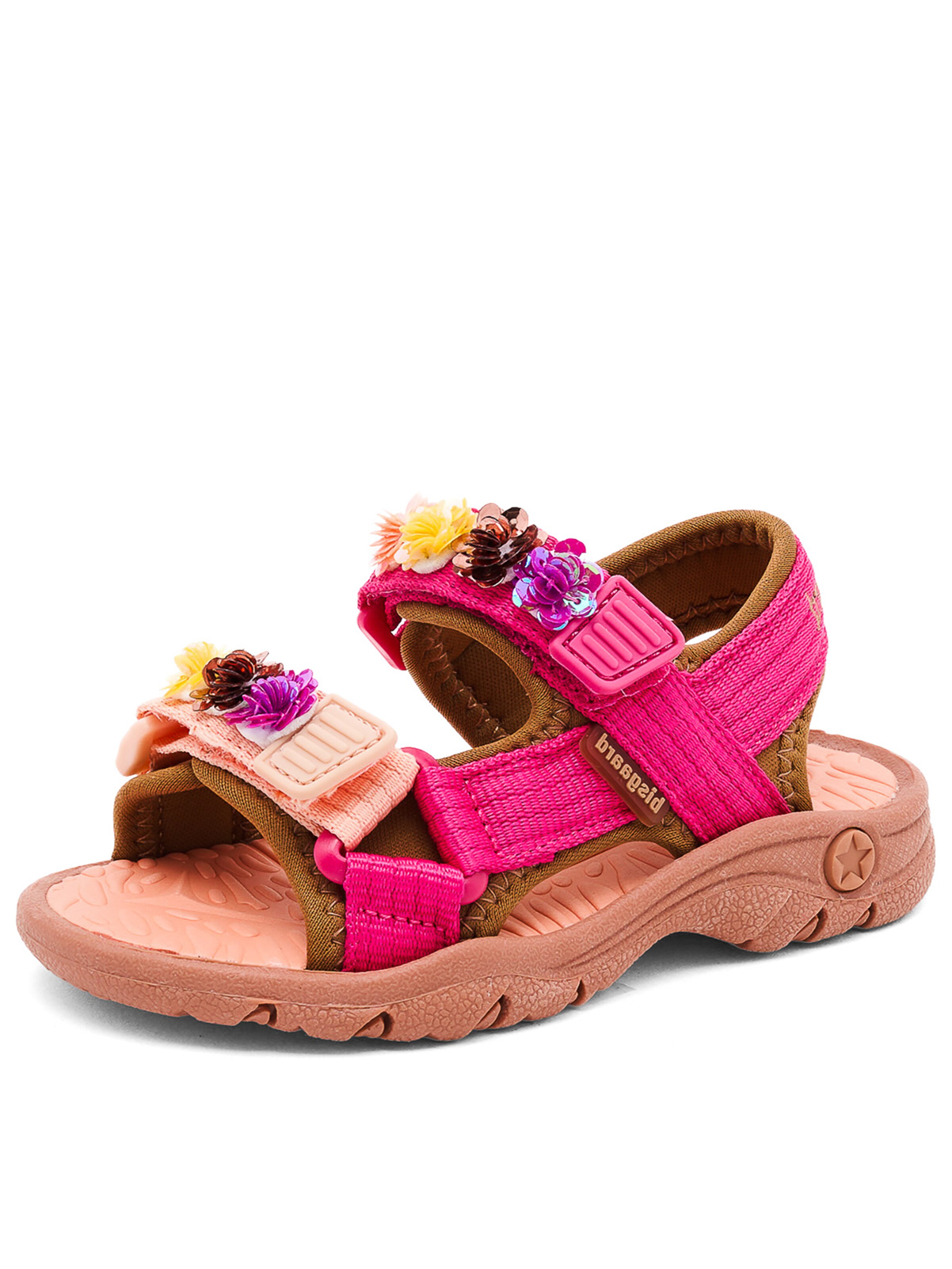 BISGAARD Open schoenen 'Nico' in Roze: voorkant