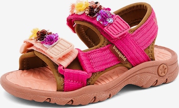 BISGAARD Open schoenen 'Nico' in Roze: voorkant