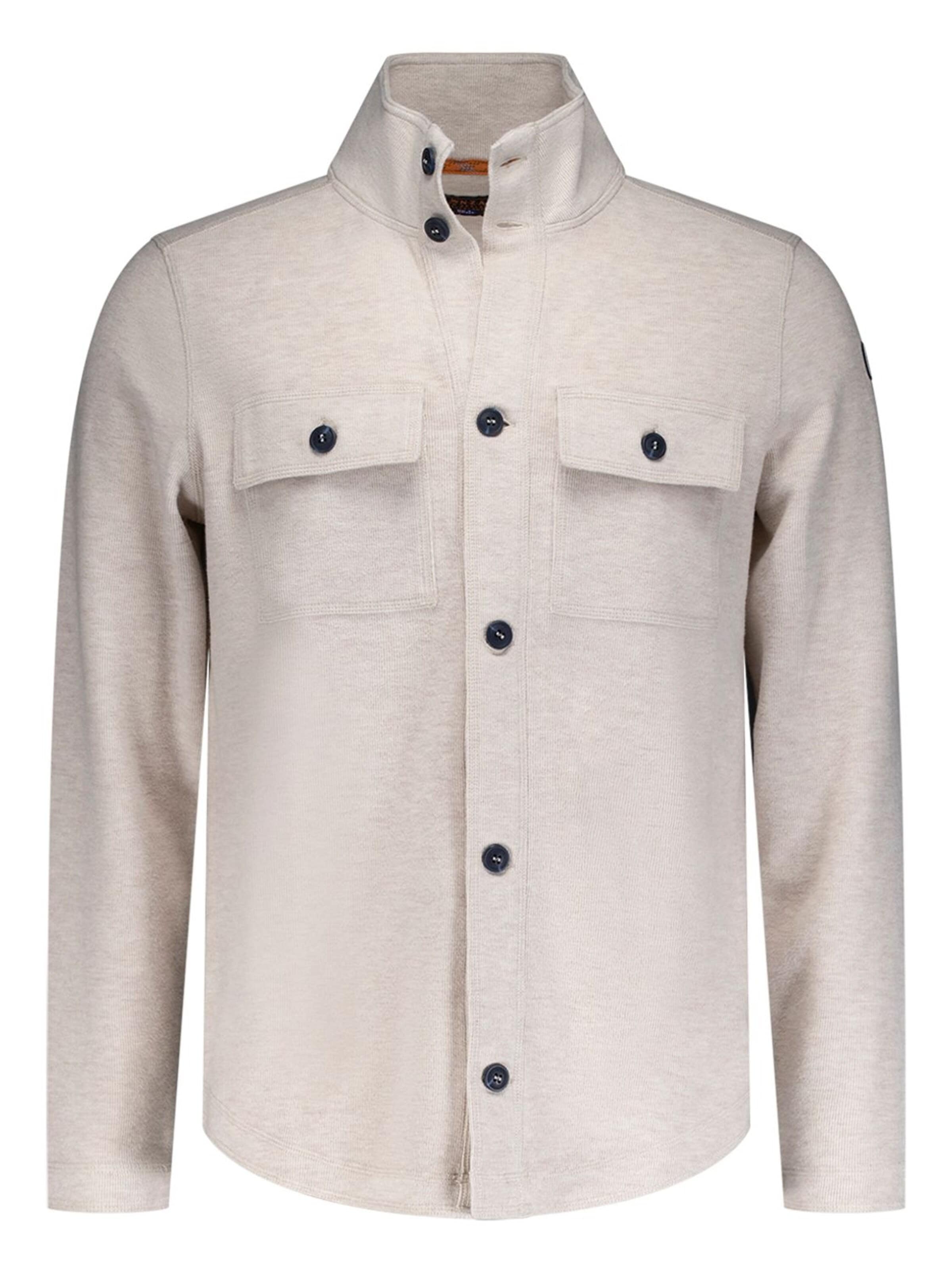Vestes en maille 'Logan' NZA New Zealand Auckland en blanc : devant