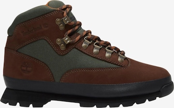 TIMBERLAND Μπότες με κορδόνια σε καφέ: μπροστά